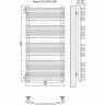 Полотенцесушитель TERMINUS Марио П23 500х1096 (8+5+5+5)