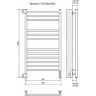 Полотенцесушитель TERMINUS ВАТИКАН П12 500х1000 (6+3+3)