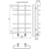 Полотенцесушитель водяной TERMINUS САХАРА П6 500x796