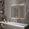 Зеркало с LED подсветкой TERMINUS СОРЕНТО 700*600 slim quick touch